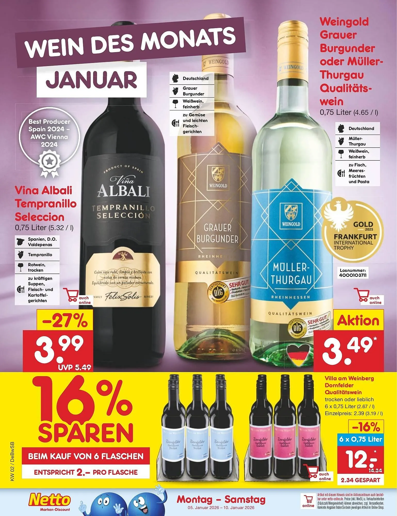Netto Marken-Discount DE folder van 5 januari tot 10 januari 2026 - Folder pagina 26