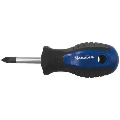 Ergonomische schroevendraaier met bol handvat voor kruiskopschroeven - Manutan