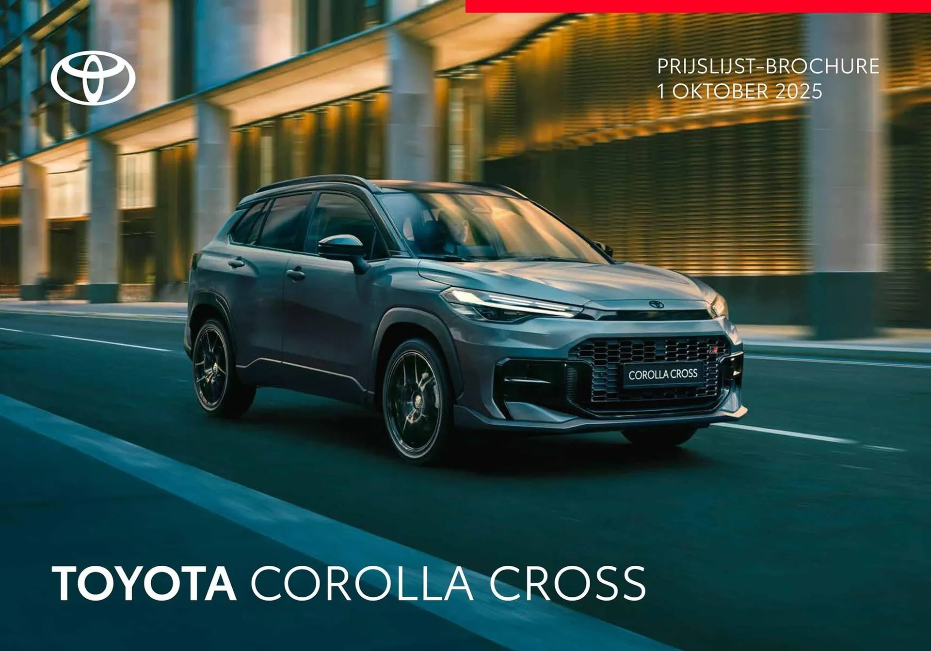Toyota folder van 1 oktober tot 31 oktober 2025 - Folder pagina 1