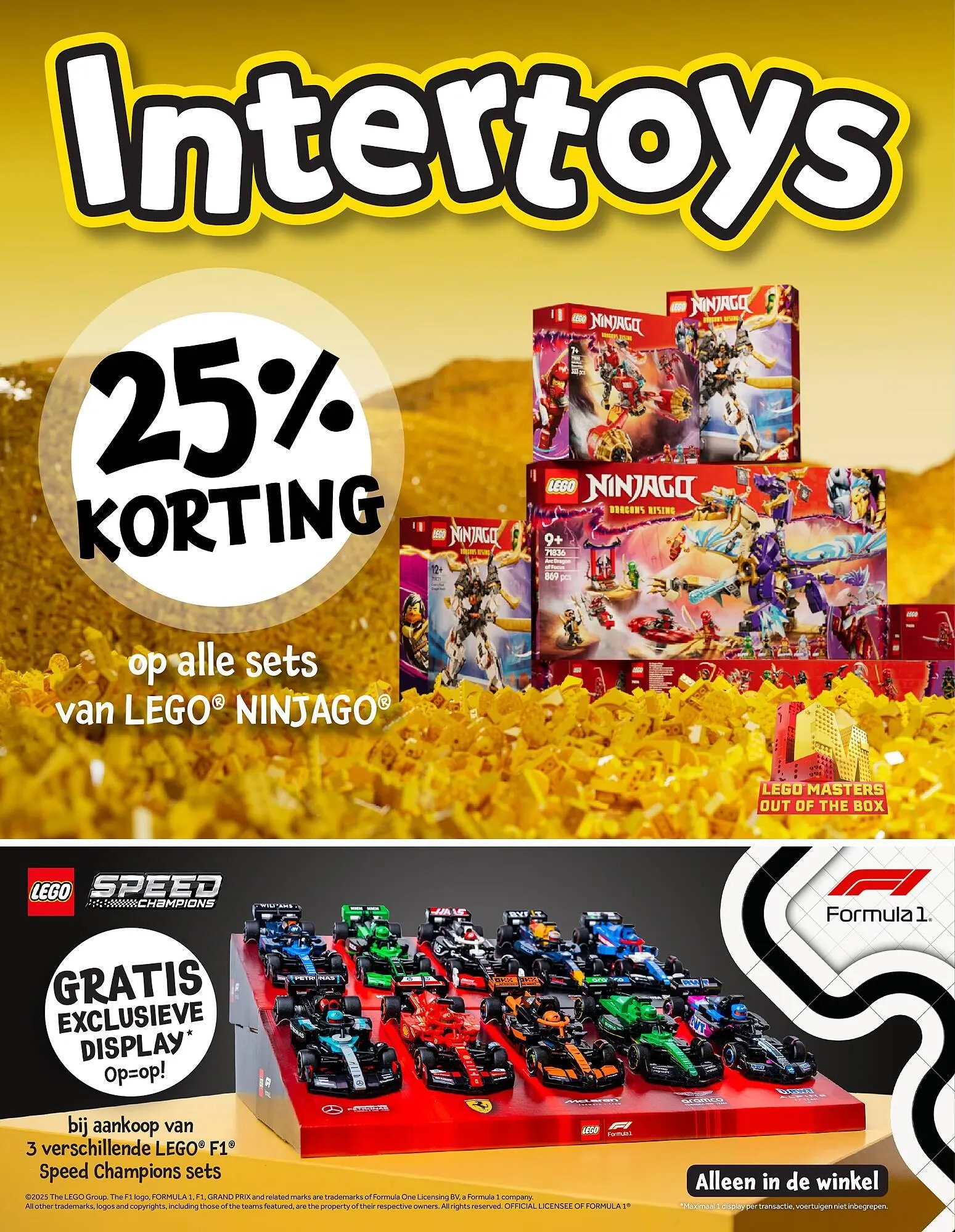 Intertoys folder van 1 april tot 27 april 2025 - Folder pagina 1