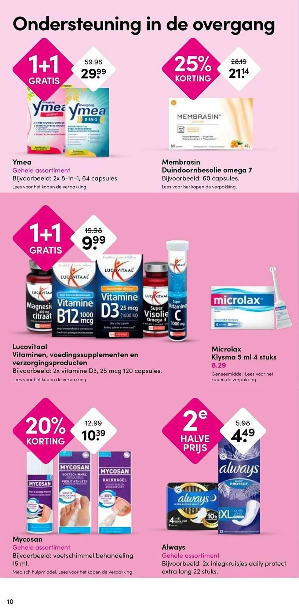 Drogisterij Visser folder van 31 maart tot 13 april 2025 - Folder pagina 10