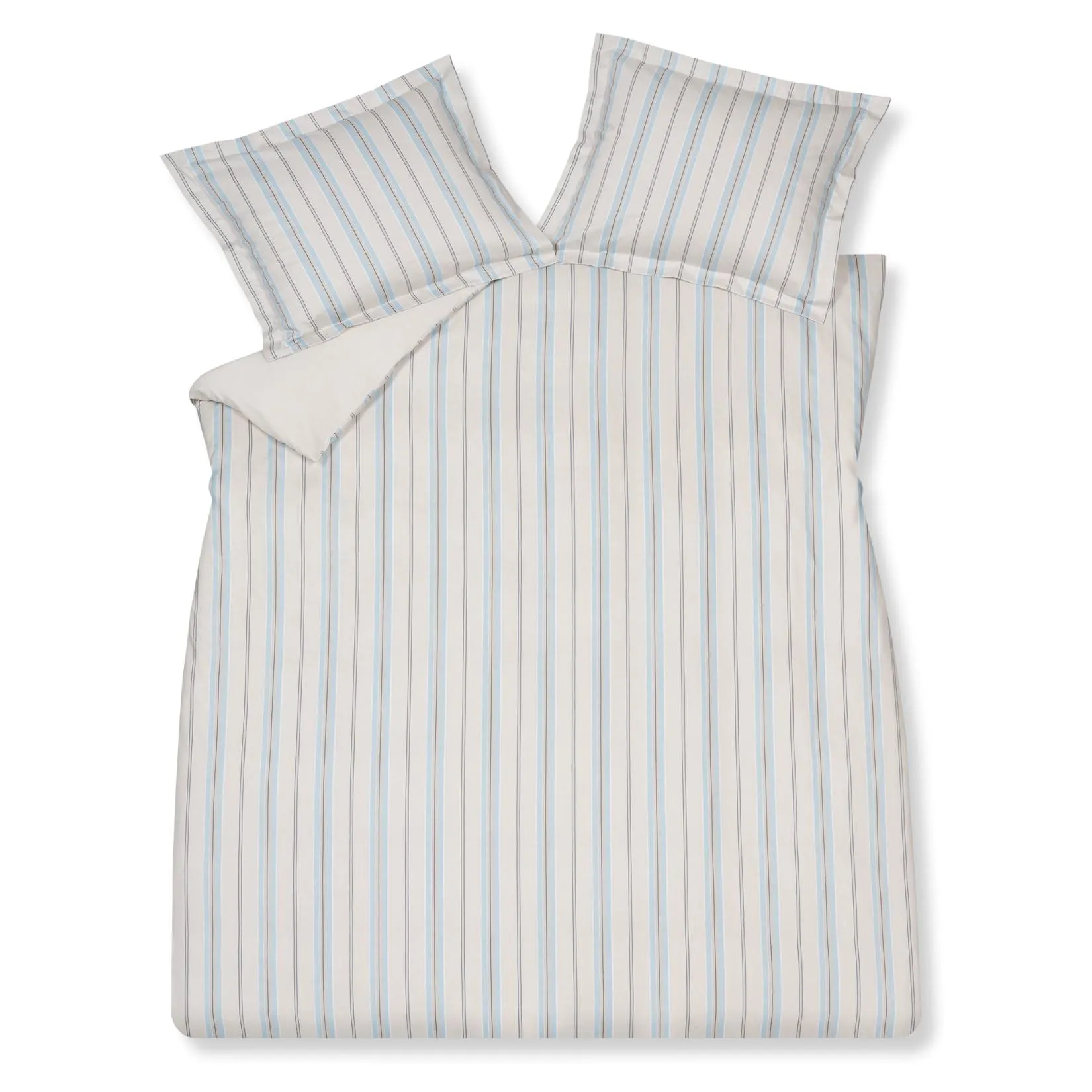 SERENE LINES dekbedovertrekset | powder blue