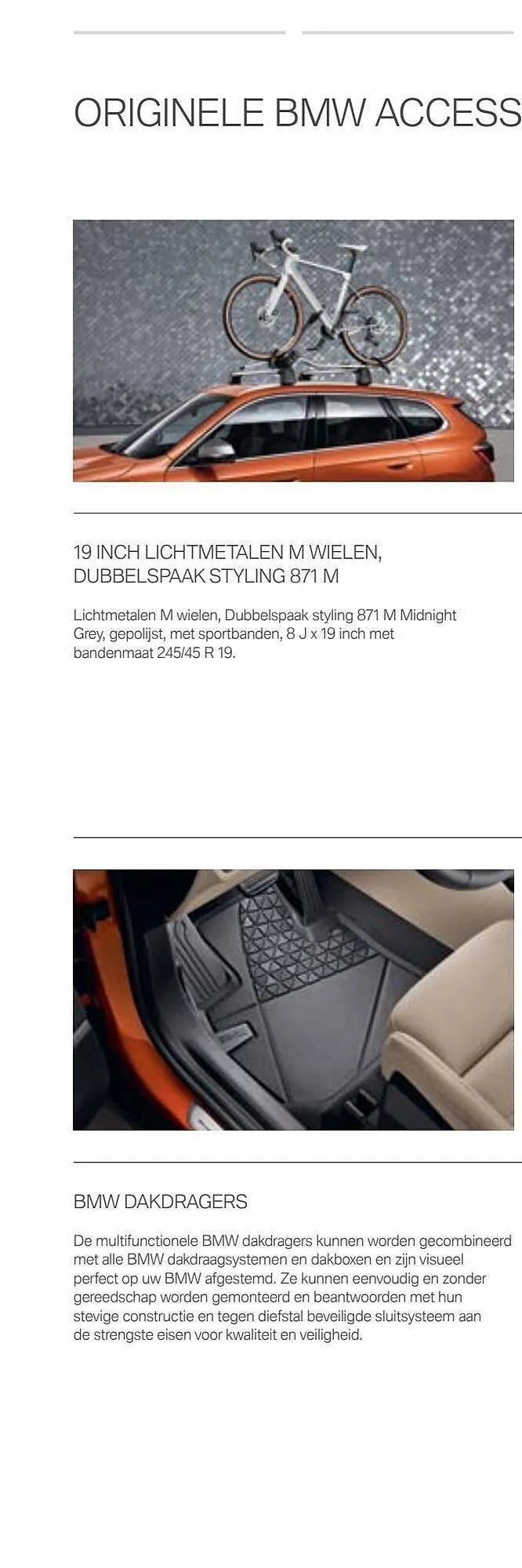 BMW folder - iX1 & X1 van 31 december tot 31 december 2023 - Folder pagina 114
