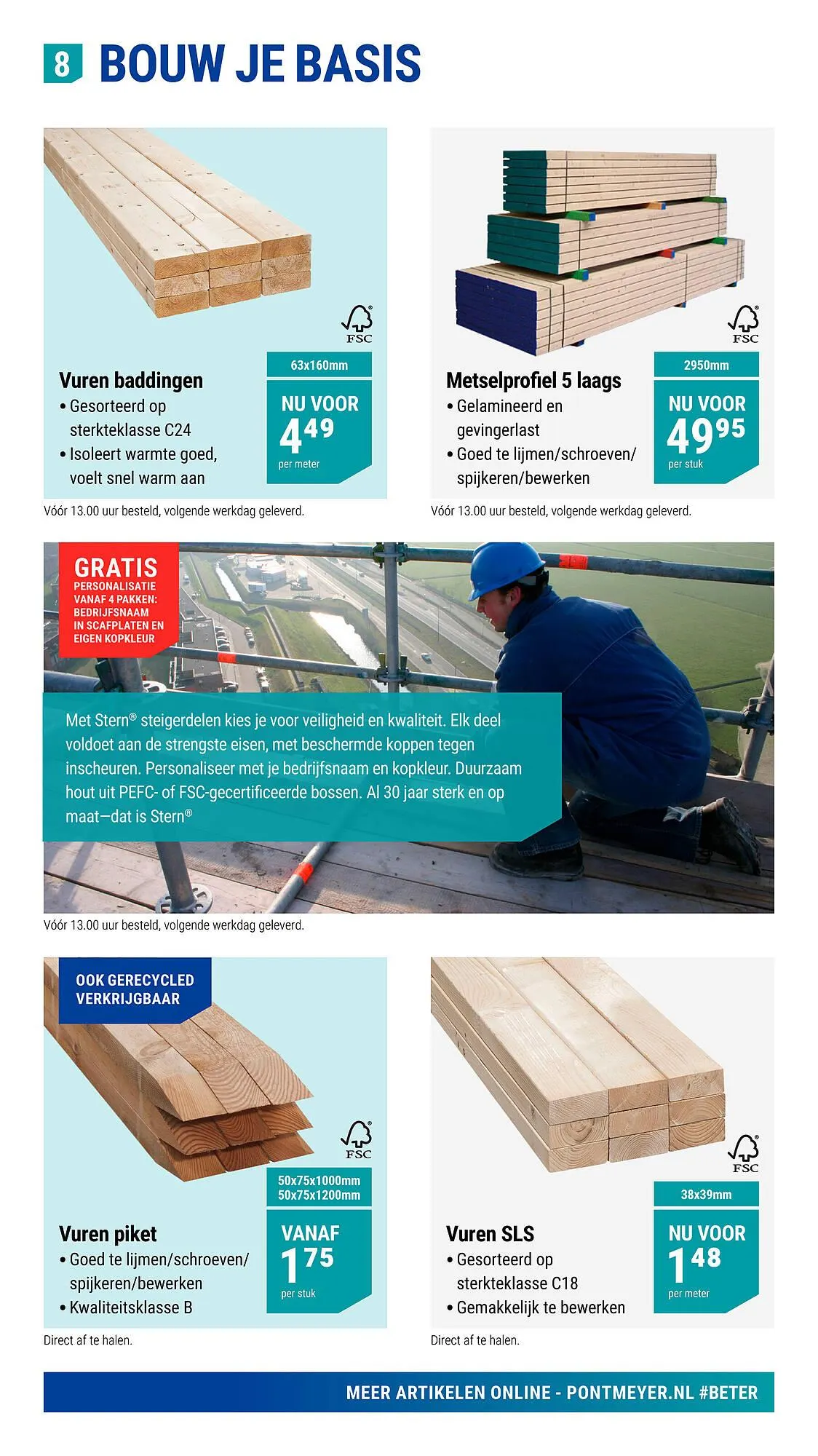 Pontmeyer folder van 1 maart tot 31 maart 2025 - Folder pagina 8