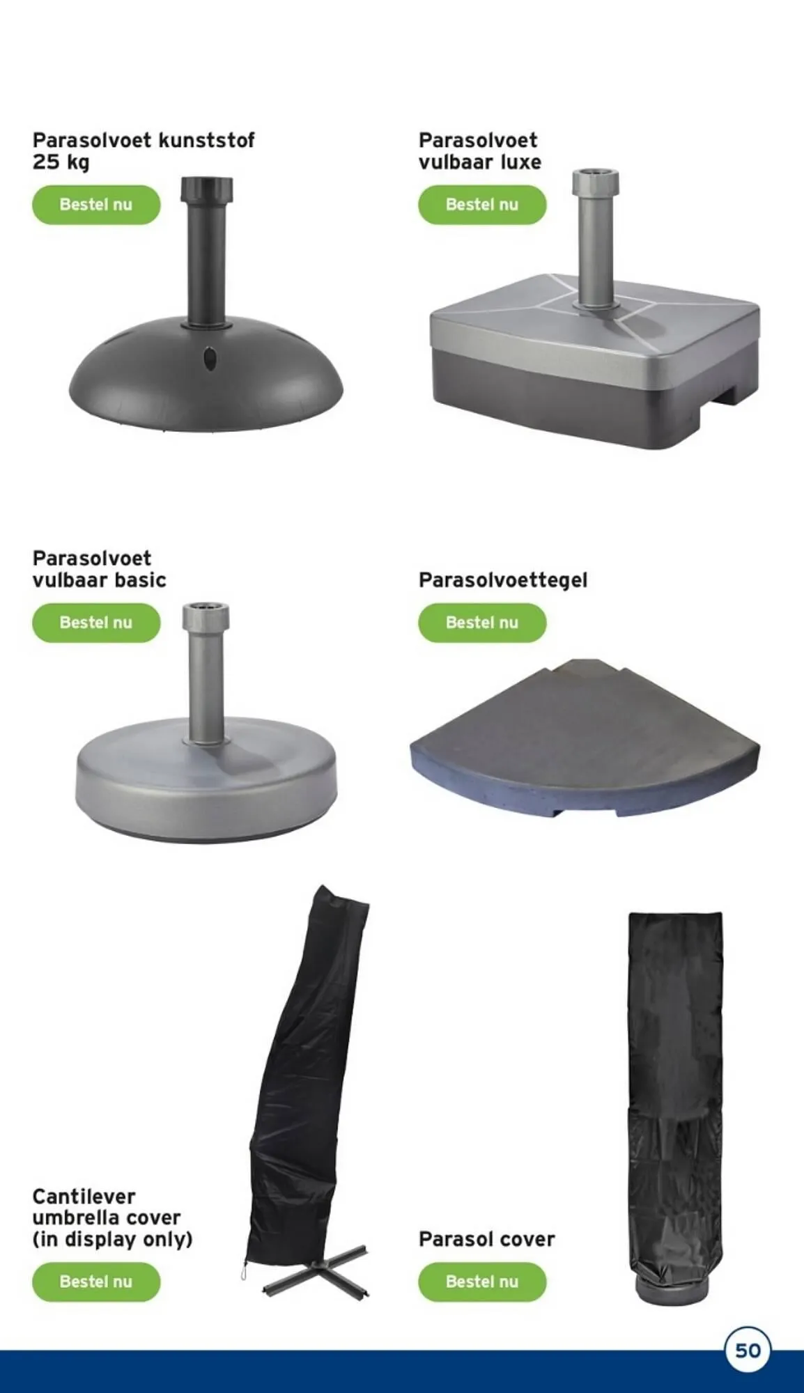 GAMMA tuinmagazine meubels van 7 mei tot 31 juli 2023 - Folder pagina 50