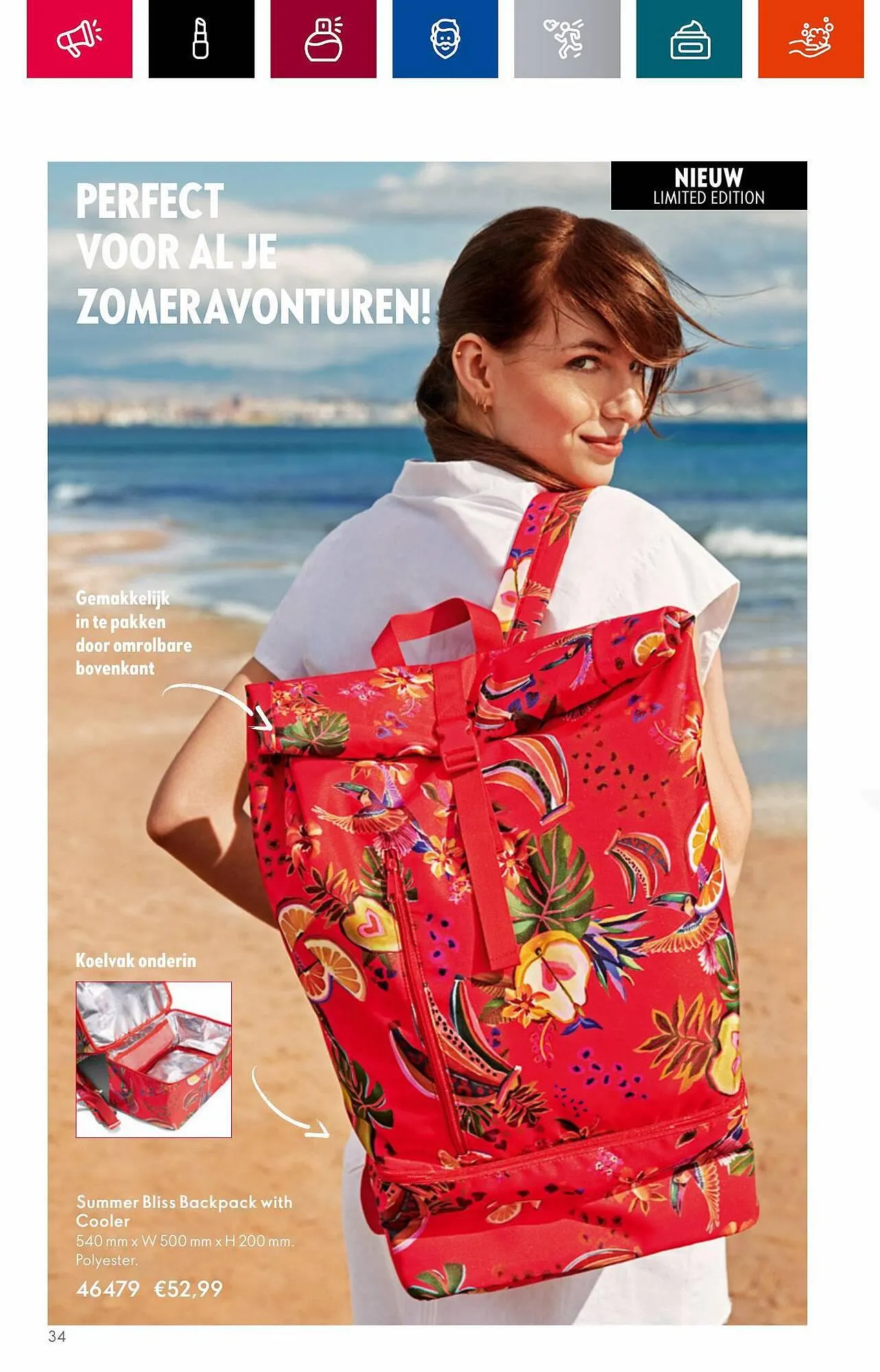 Oriflame folder van 18 juli tot 1 augustus 2023 - Folder pagina 34