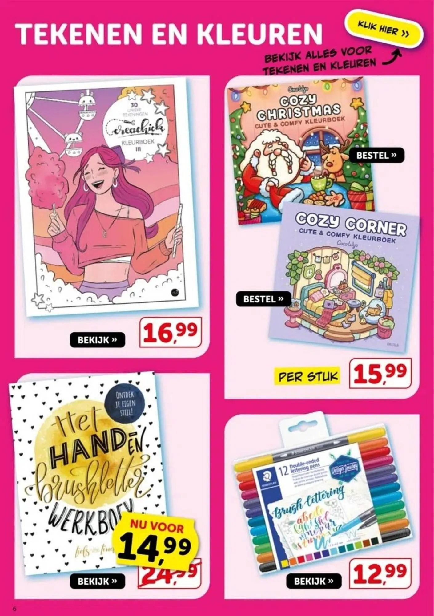 Boekenvoordeel folder van 15 november tot 23 november 2025 - Folder pagina 6