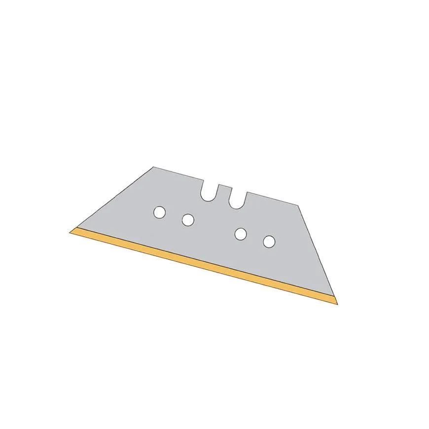 Promat trapeziummes, titanium, 61 x 18,7 x 0,65 mm, verpakking à 10 stuks