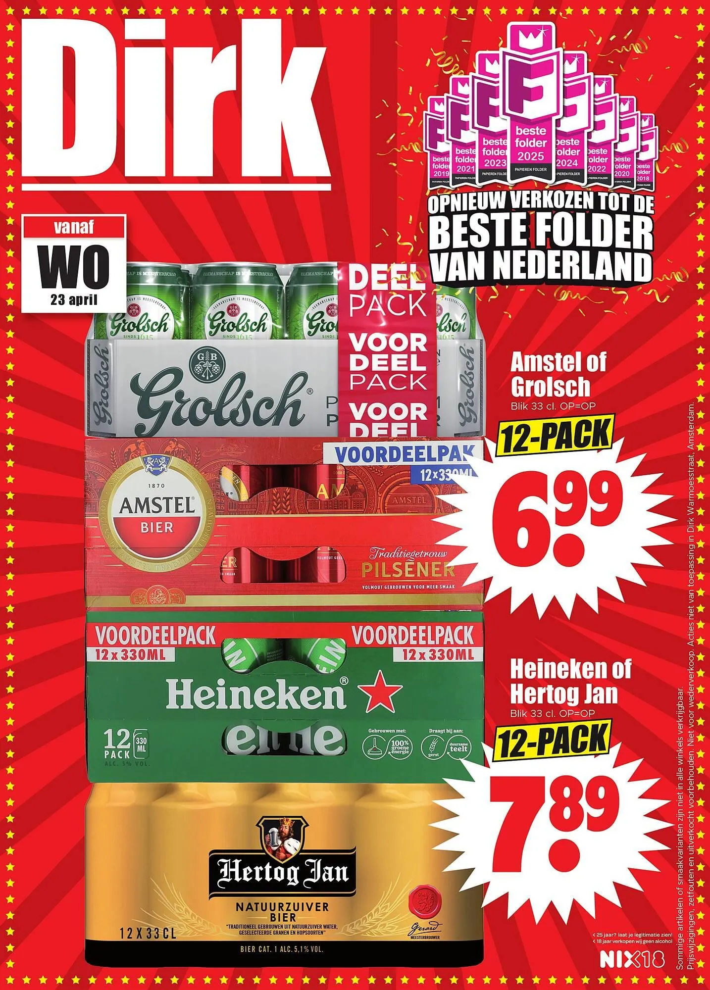 Dirk folder van 23 april tot 29 april 2025 - Folder pagina 1