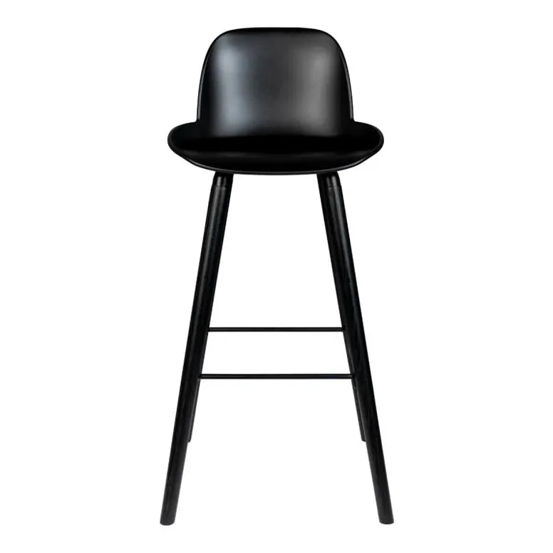 Barkruk - Albert kuip set van 2 - Zwart