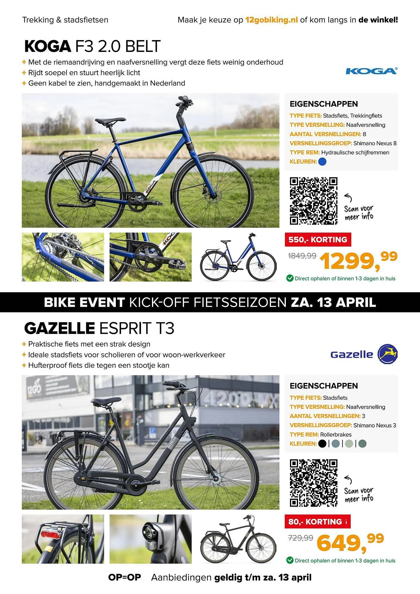 12GO Biking folder van 5 april tot 13 april 2024 - Folder pagina 9