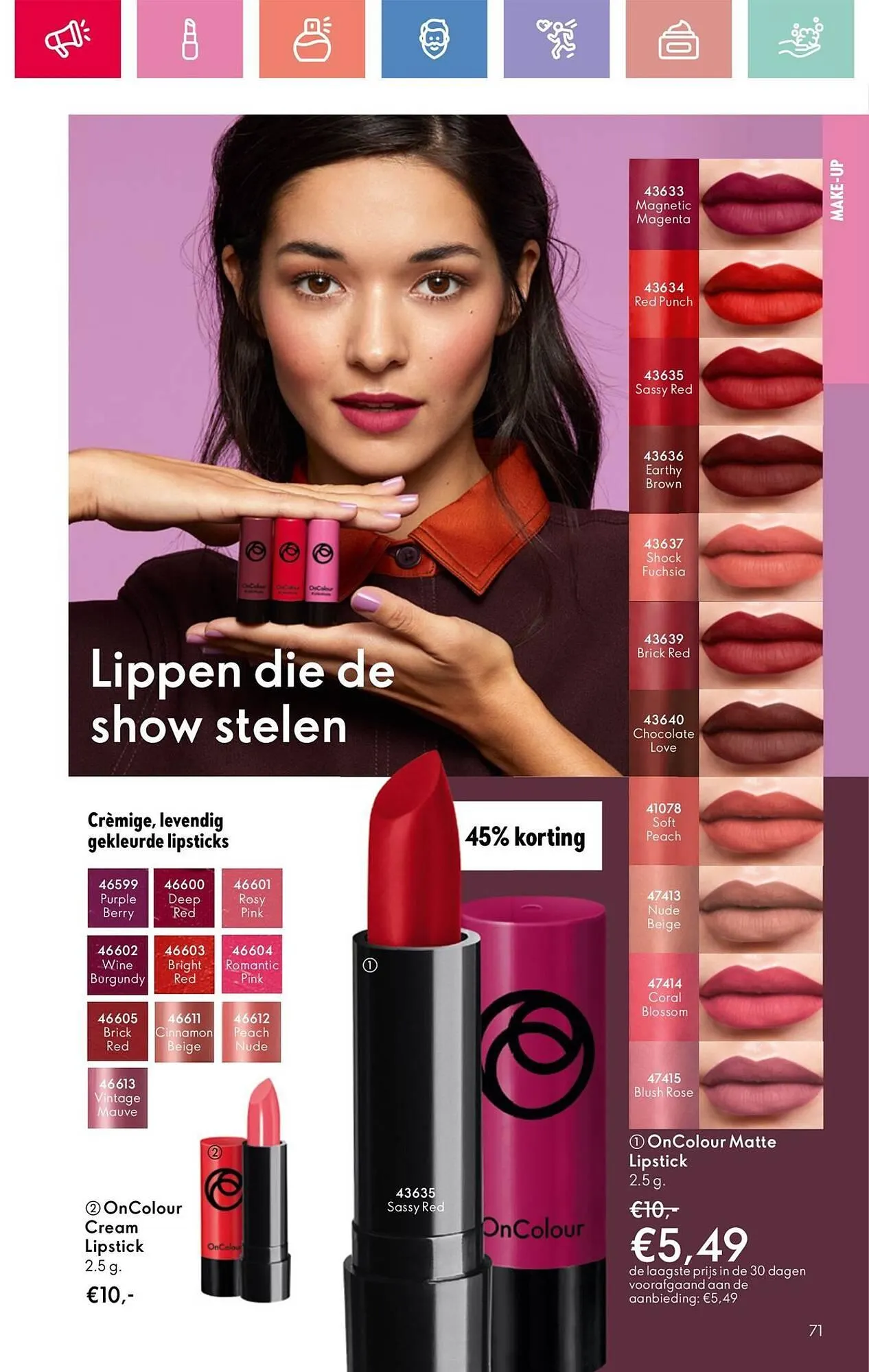 Oriflame folder van 24 augustus tot 13 september 2025 - Folder pagina 71