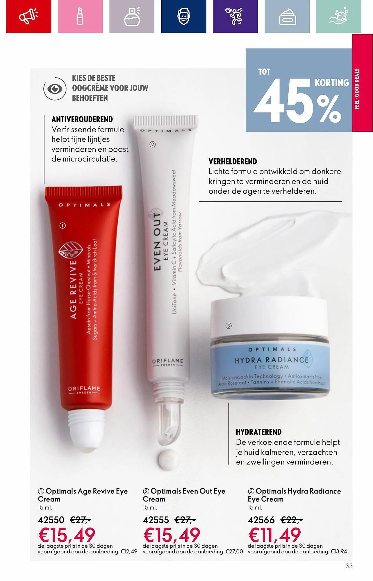 Oriflame folder van 22 augustus tot 12 september 2023 - Folder pagina 33