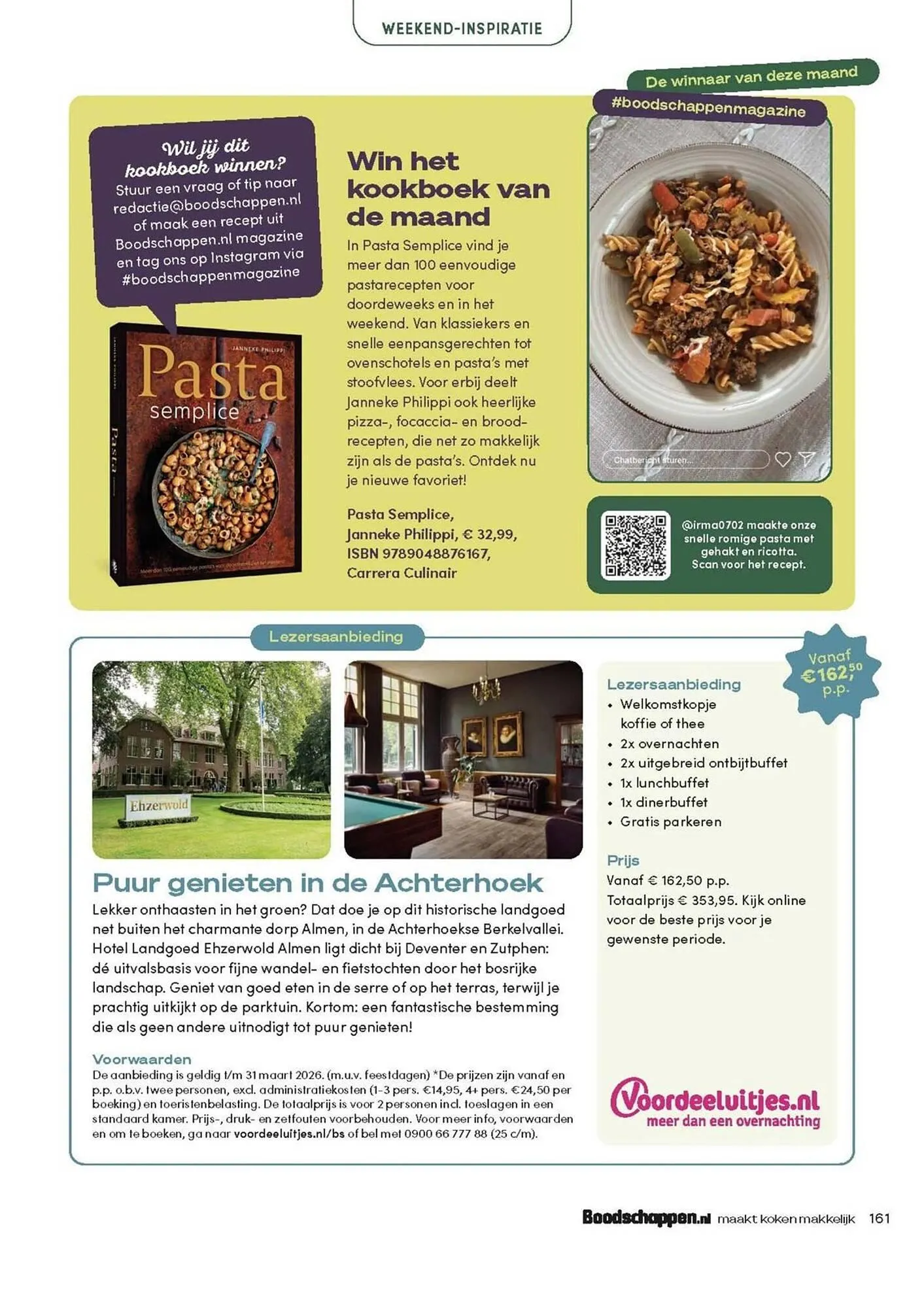 Boodschappen folder van 29 oktober tot 30 november 2025 - Folder pagina 161