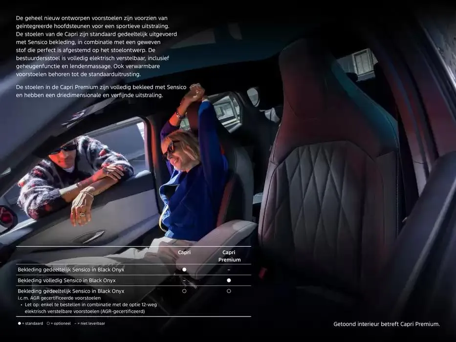 De Nieuwe Volledig Elektrische Capri van 19 november tot 30 juni 2025 - Folder pagina 15