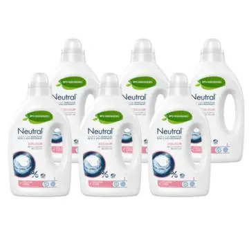 Neutral Wasmiddel Kleur Parfumvrij 6 x 1L
