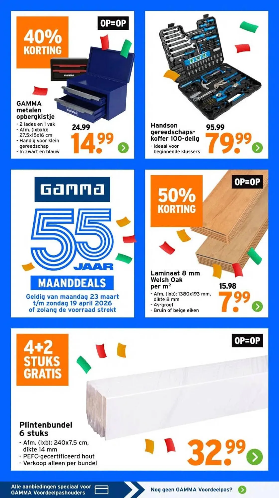 GAMMA folder van 30 maart tot 5 april 2026 - Folder pagina 24