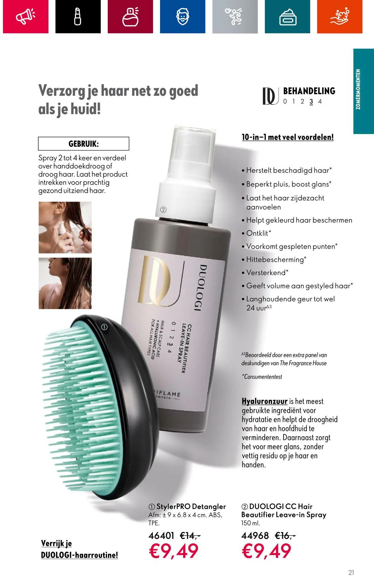 Oriflame Actuele folder van 28 juni tot 18 juli 2023 - Folder pagina 21