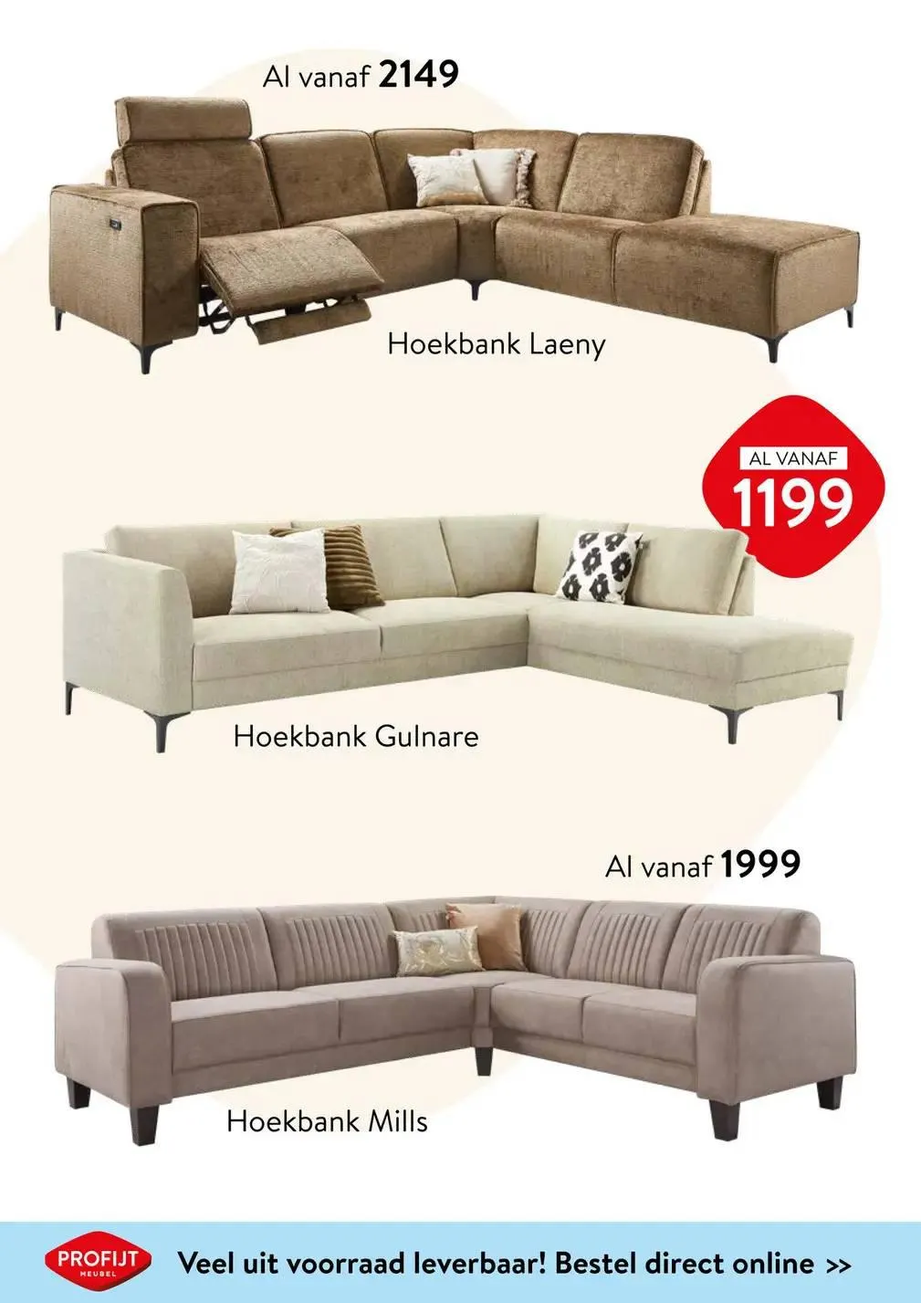 Profijt Meubel Folder van 13 oktober tot 26 november 2023 - Folder pagina 4
