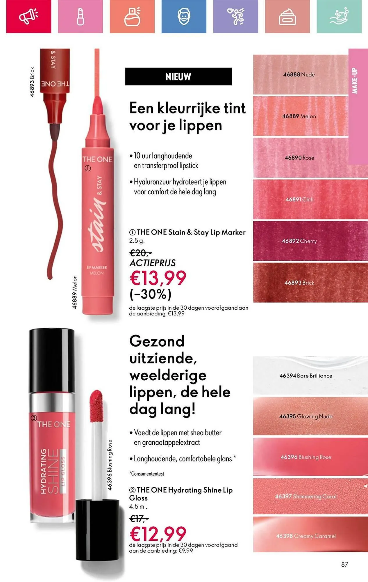 Oriflame folder van 22 juni tot 12 juli 2025 - Folder pagina 87