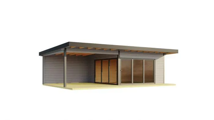 Lasita Maja Tuinhuis Domeo 10 Lightgrey/Anthracite