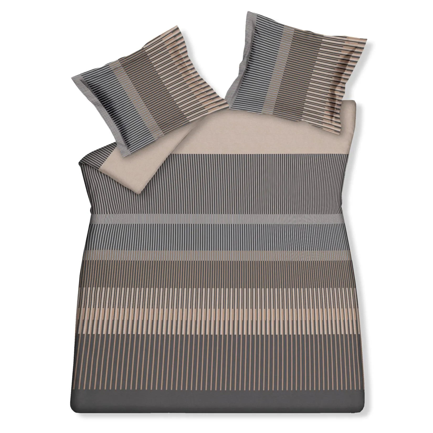 WANDER dekbedovertrek | off black