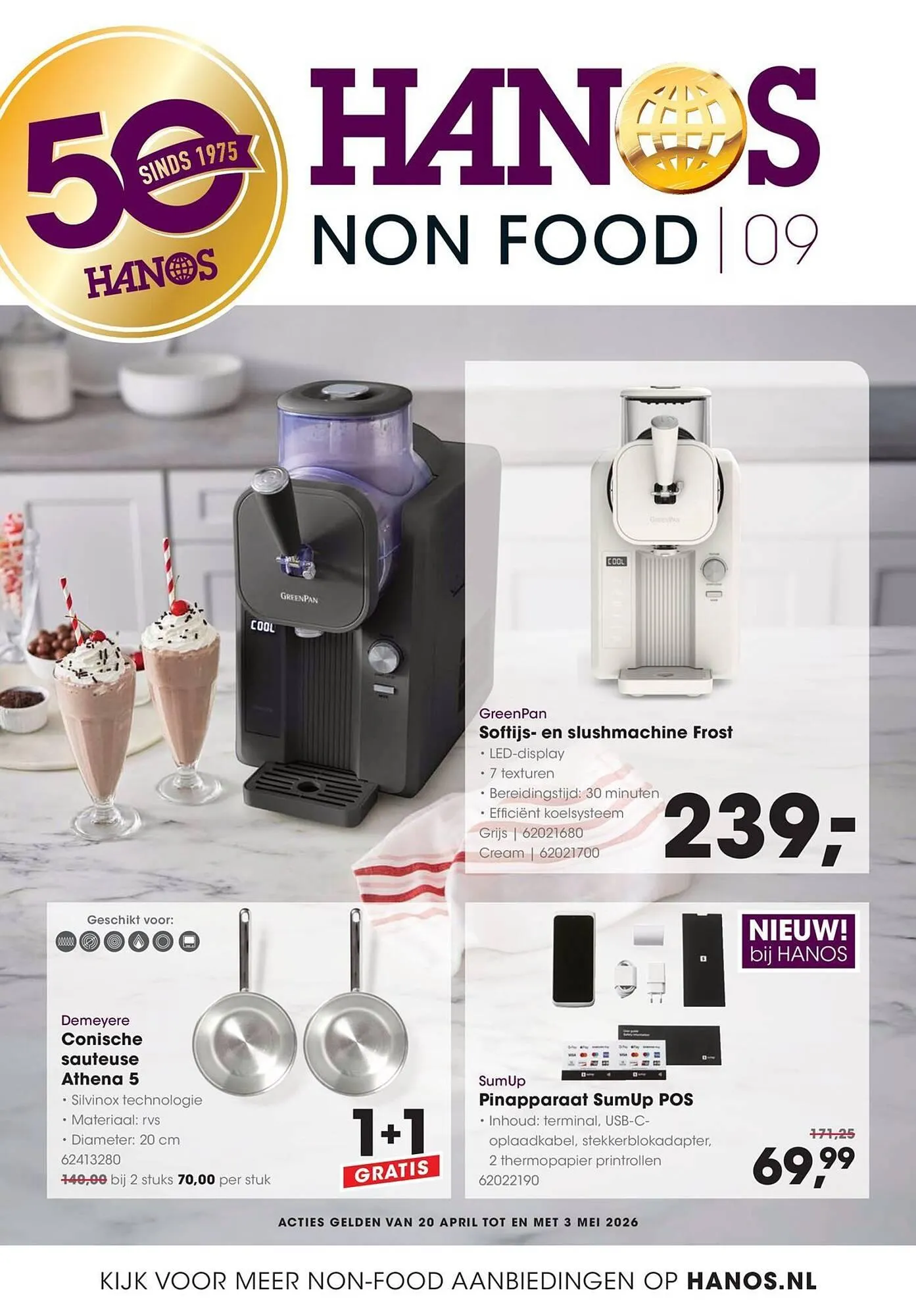 HANOS folder van 20 april tot 3 mei 2026 - Folder pagina 1