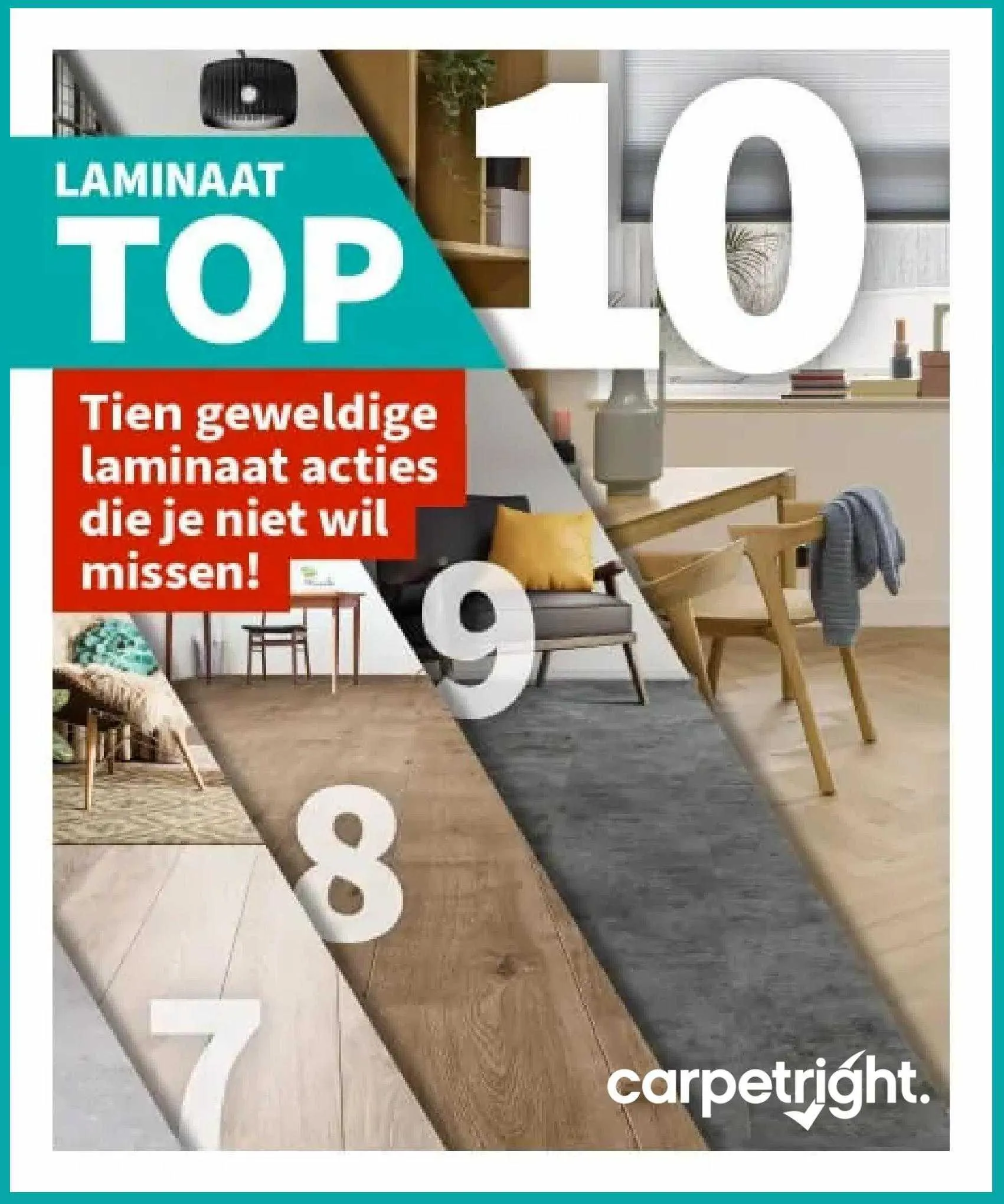 Carpetright Folder van 21 september tot 21 september 2023 - folder pagina 1