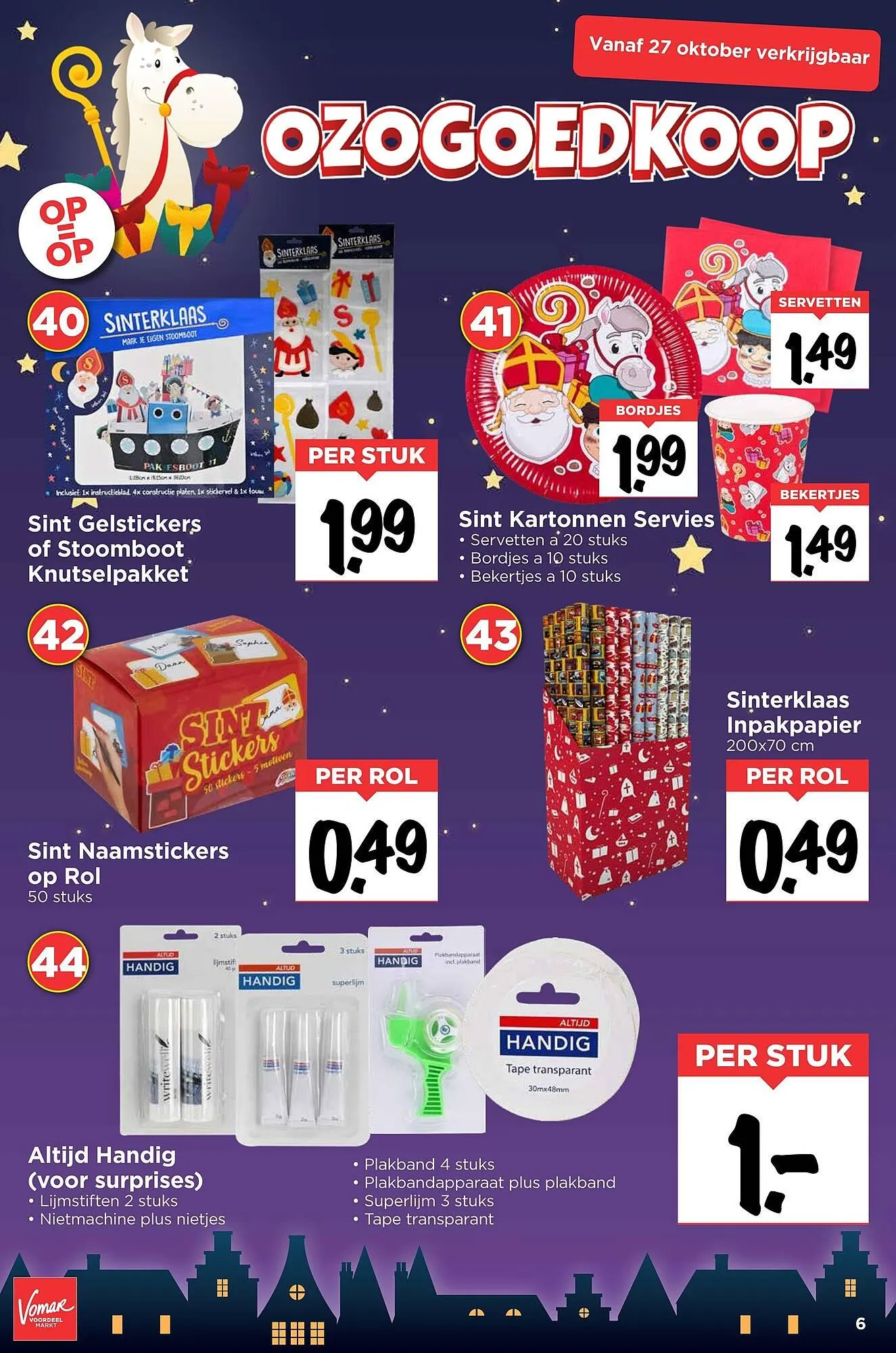 Vomar folder van 11 oktober tot 5 december 2024 - Folder pagina 6