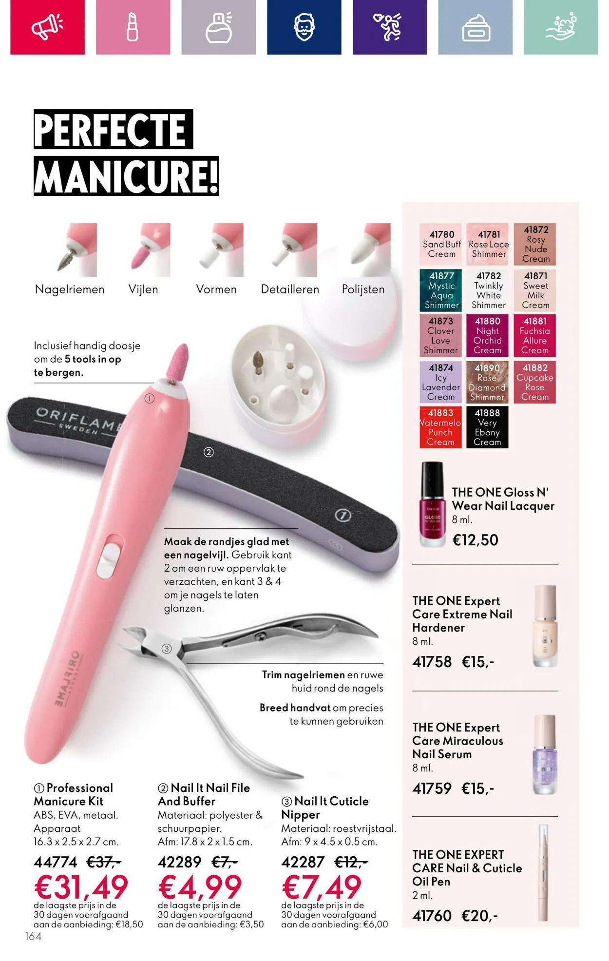 Oriflame Actuele folder van 29 november tot 19 december 2023 - Folder pagina 164