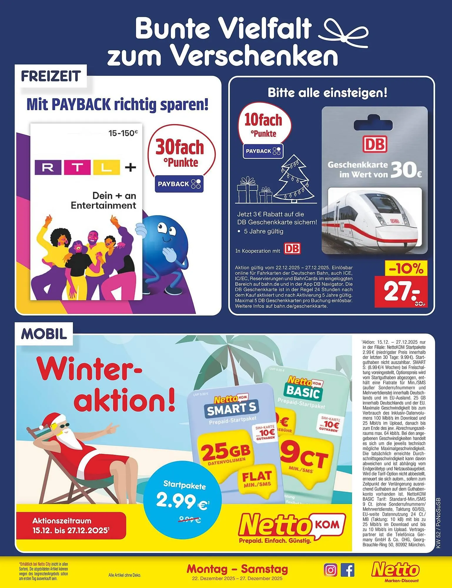 Netto Marken-Discount DE folder van 22 december tot 27 december 2025 - Folder pagina 33