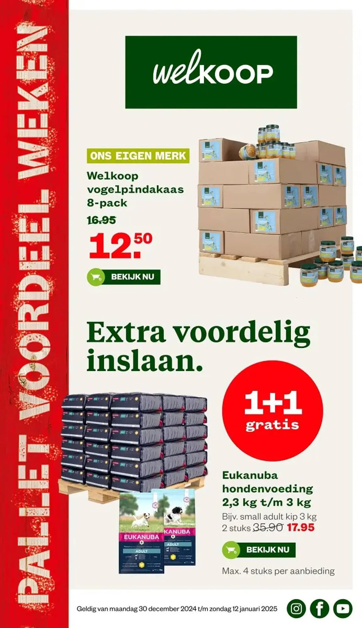 Welkoop folder van 30 december tot 12 januari 2025 - Folder pagina 1