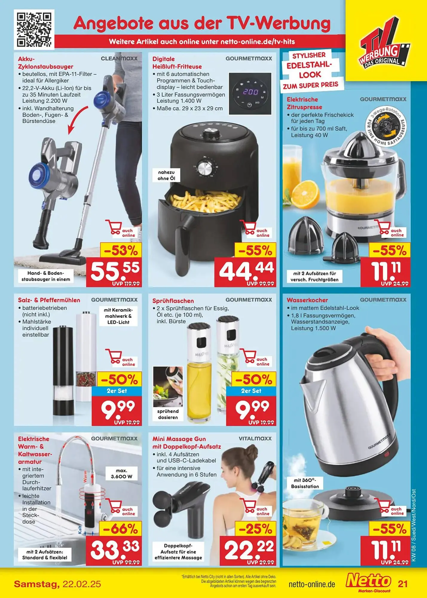 Netto Marken-Discount DE folder van 17 februari tot 22 februari 2025 - Folder pagina 33