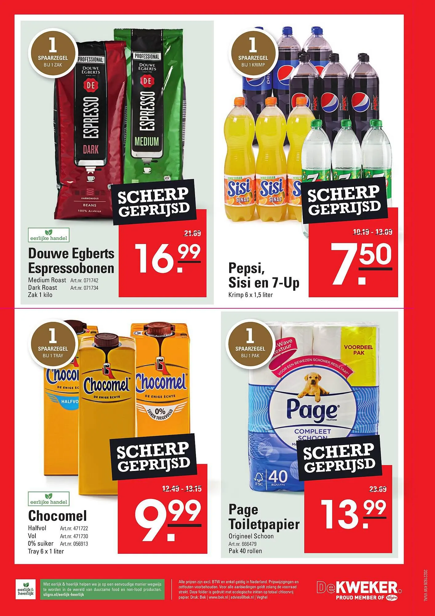 De Kweker folder van 26 oktober tot 13 november 2023 - Folder pagina 44