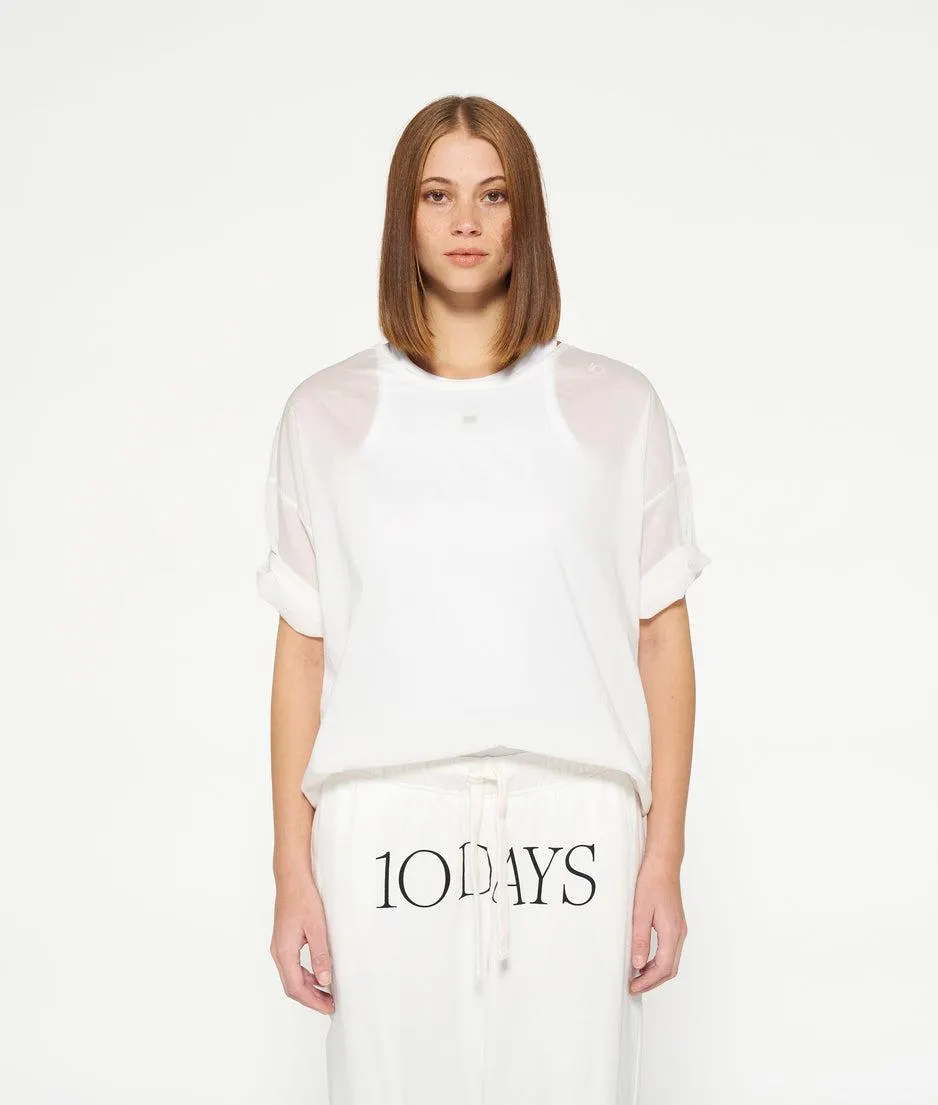 boxy tee voile