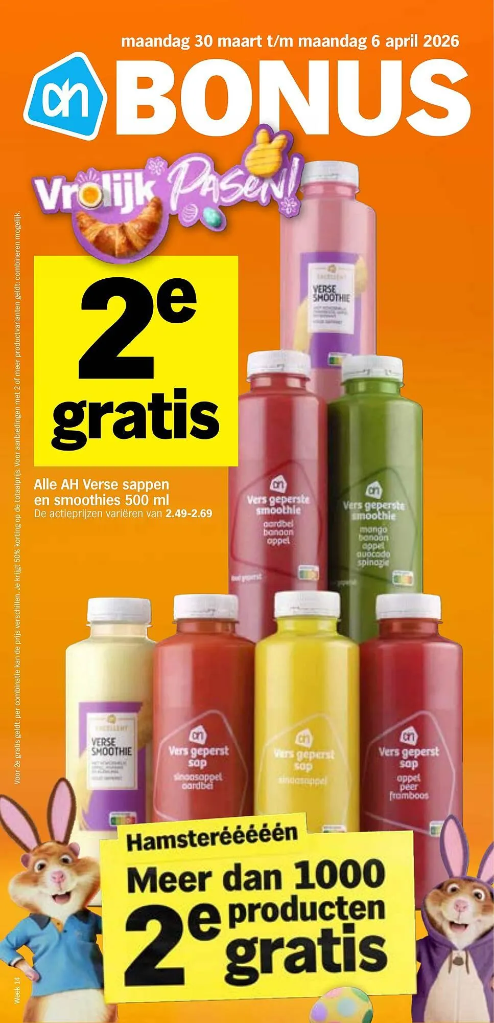 Albert Heijn folder van 30 maart tot 5 april 2026 - Folder pagina 1