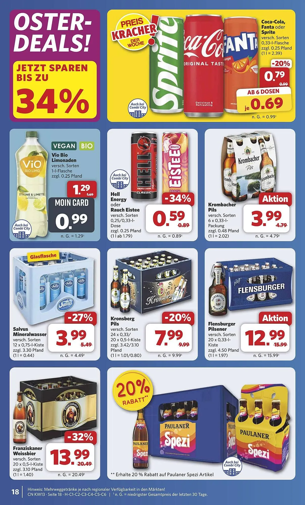 Combi Markt DE folder van 24 maart tot 29 maart 2025 - Folder pagina 21