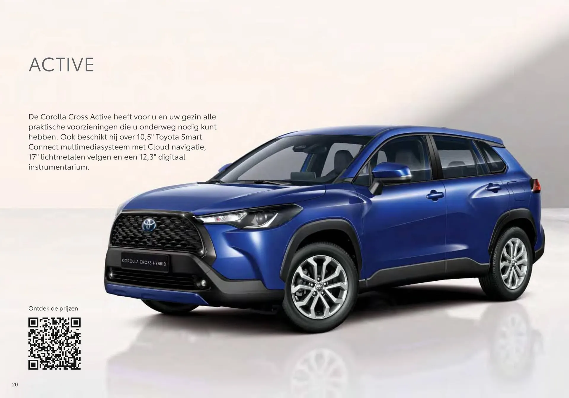 Toyota Corolla Cross folder van 8 januari tot 8 januari 2024 - Folder pagina 20