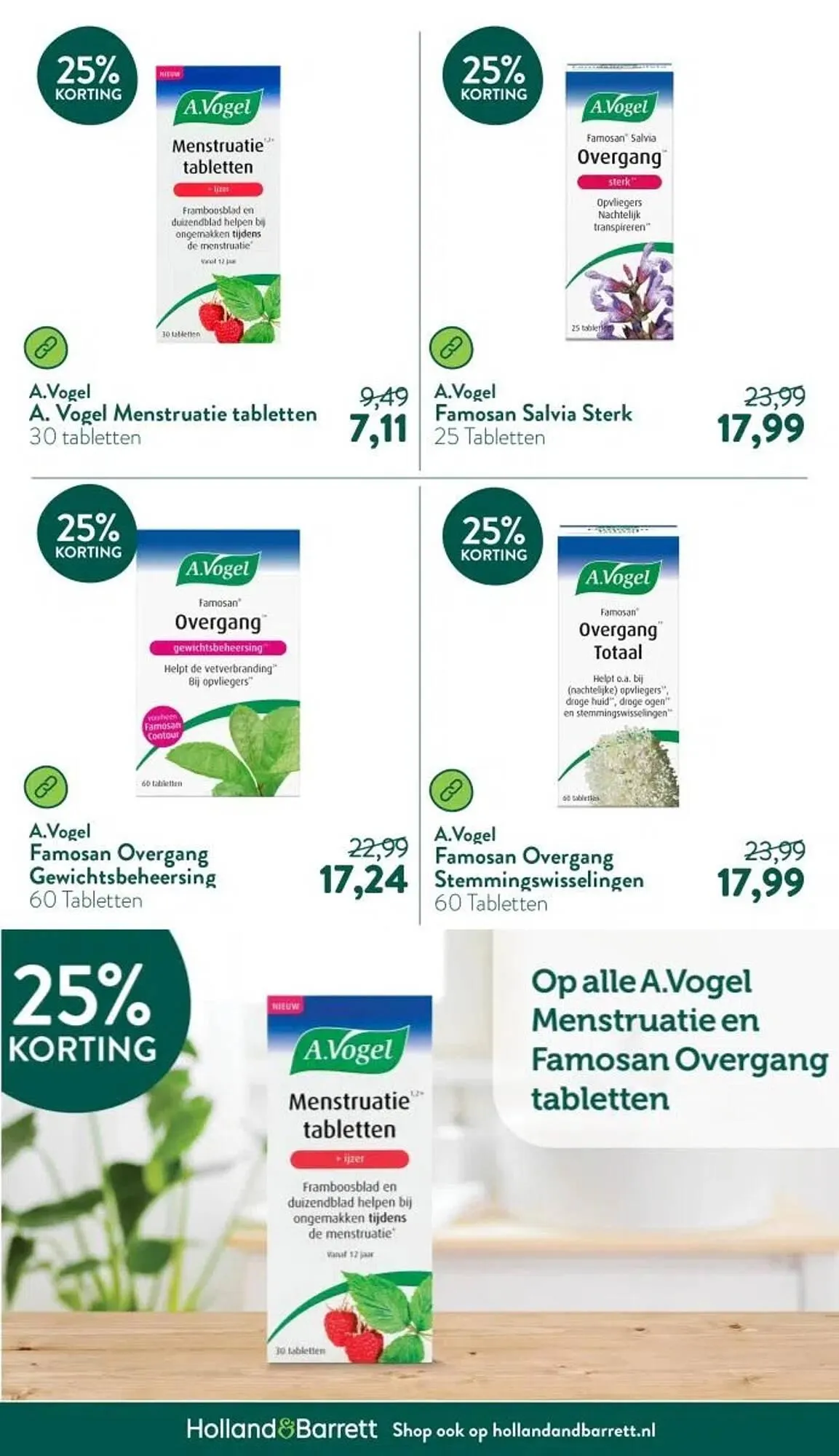 Holland & Barrett folder van 28 juli tot 3 augustus 2025 - Folder pagina 33