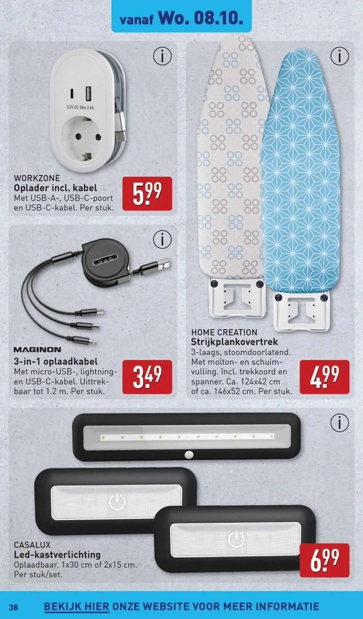 ALDI folder van 6 oktober tot 13 oktober 2025 - Folder pagina 38