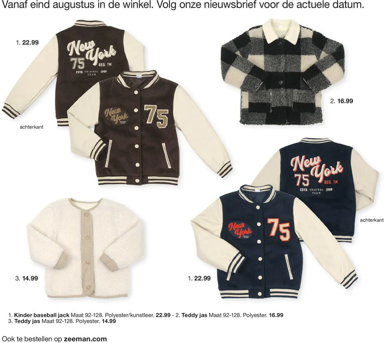 Zeeman Actuele folder van 17 juli tot 31 december 2023 - Folder pagina 38