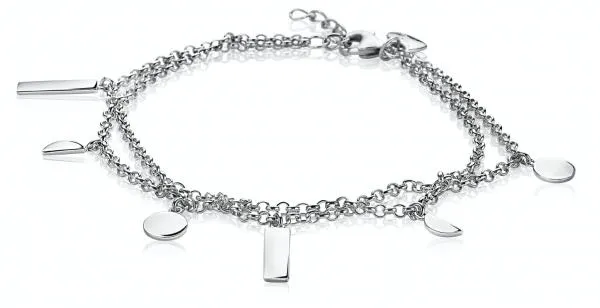 ZINZI zilveren armband multi-look symbolen ZIA1440