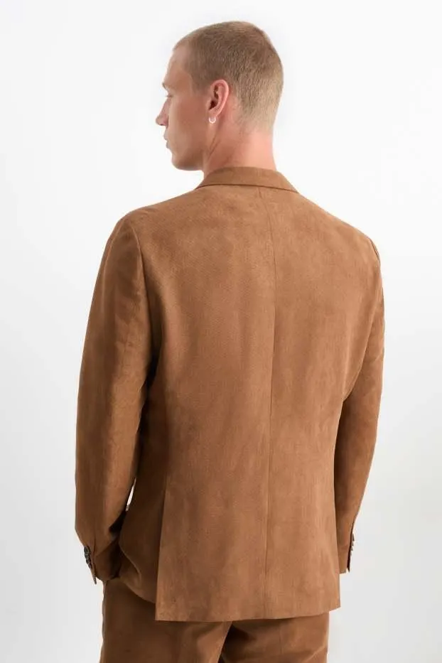 Mix & match tailored jacket - slim fit - textured