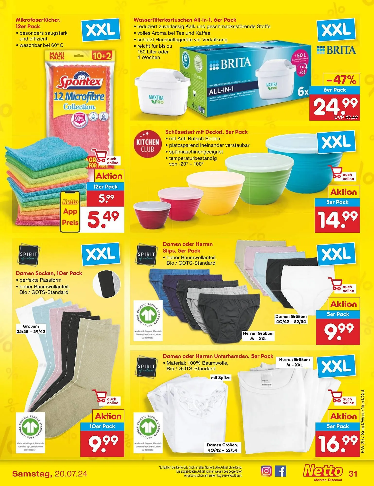 Netto Marken-Discount DE folder van 15 juli tot 20 juli 2024 - Folder pagina 35