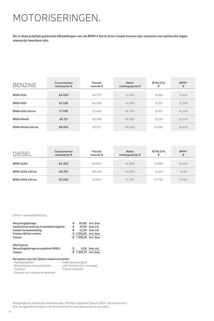 4-serie Gran Coupé van 12 november tot 12 november 2024 - Folder pagina 6