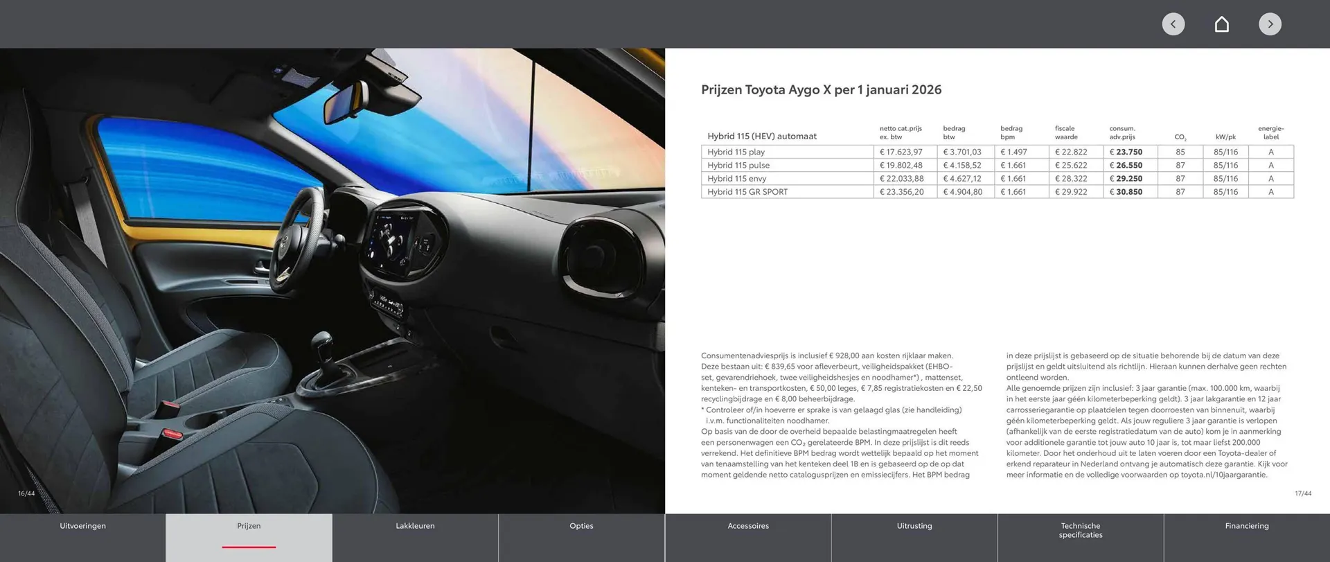 Toyota folder van 1 januari tot 1 januari 2026 - Folder pagina 9