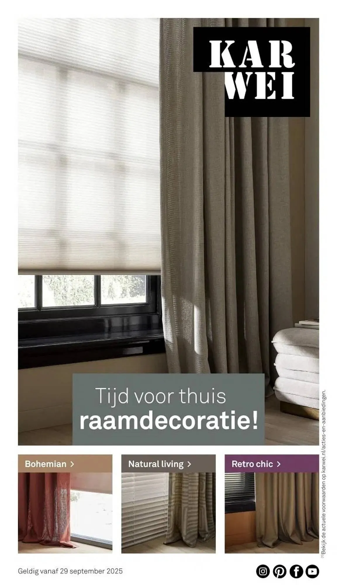 Karwei folder van 29 september tot 31 december 2025 - Folder pagina 1