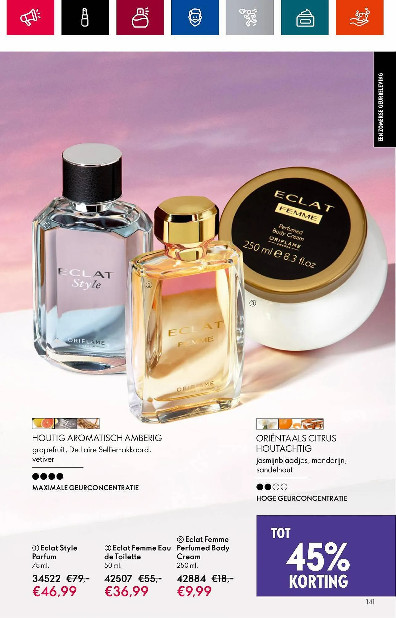 Oriflame folder van 1 augustus tot 22 augustus 2023 - Folder pagina 143