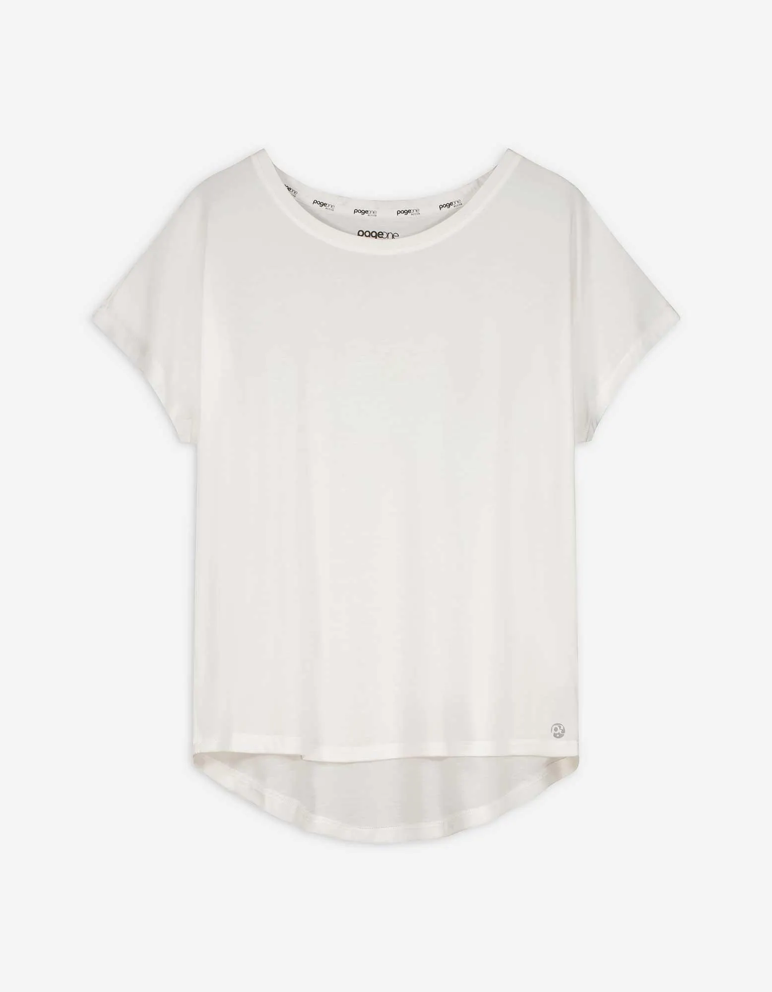 T-shirt - Modaal - wit