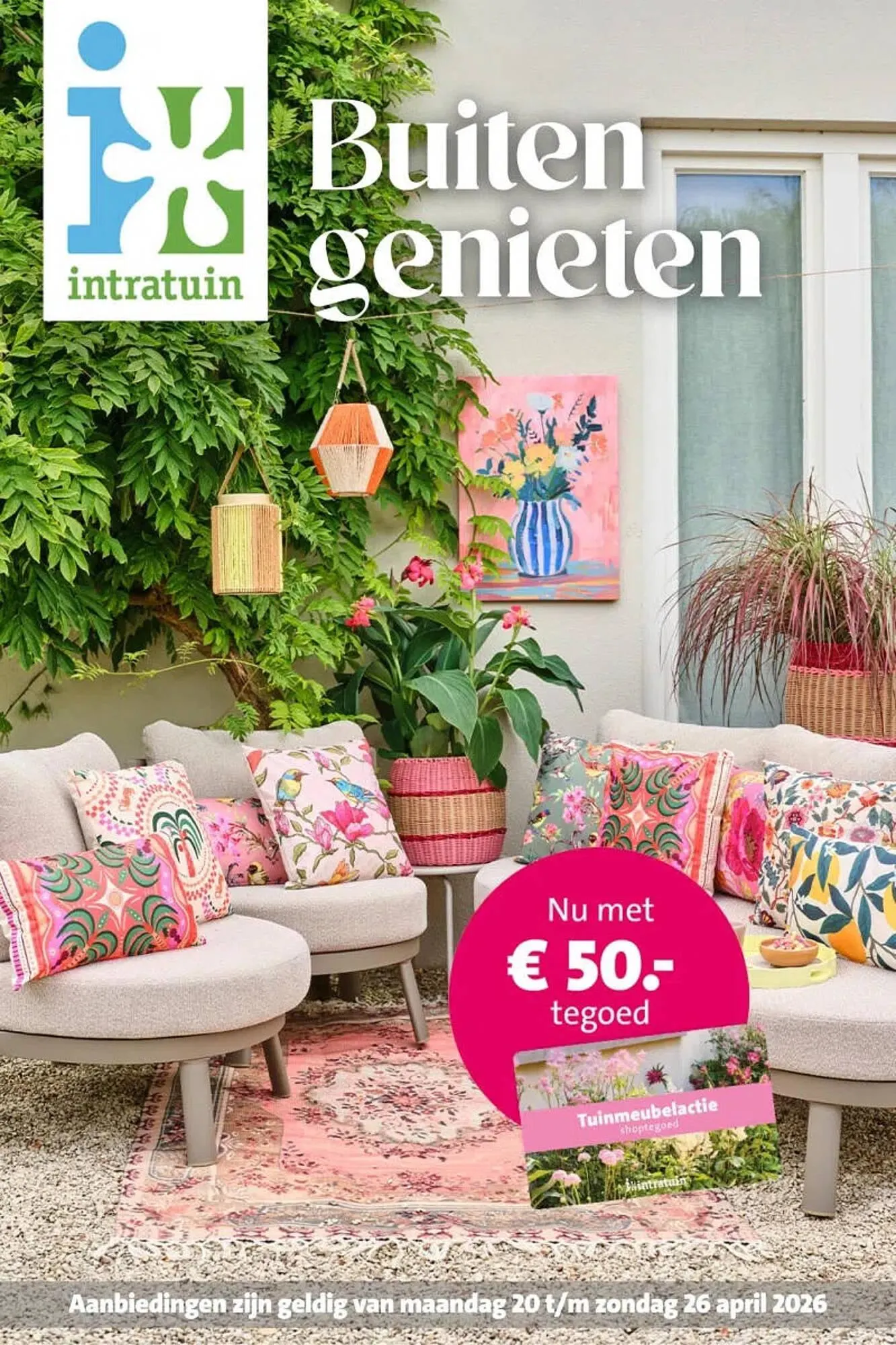 Intratuin folder van 20 april tot 26 april 2026 - Folder pagina 1